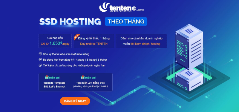 dịch vụ hosting Tenten