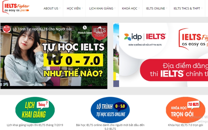 website ielts fighters