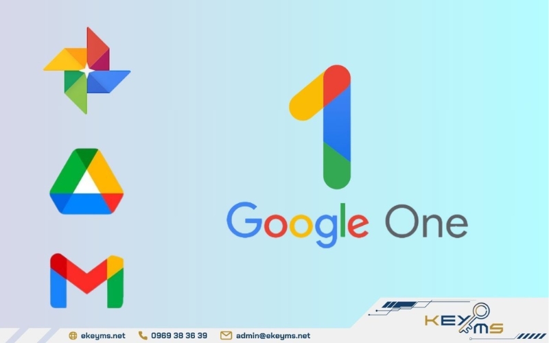 Mua Google One giá rẻ chính hãng tại Ekeyms